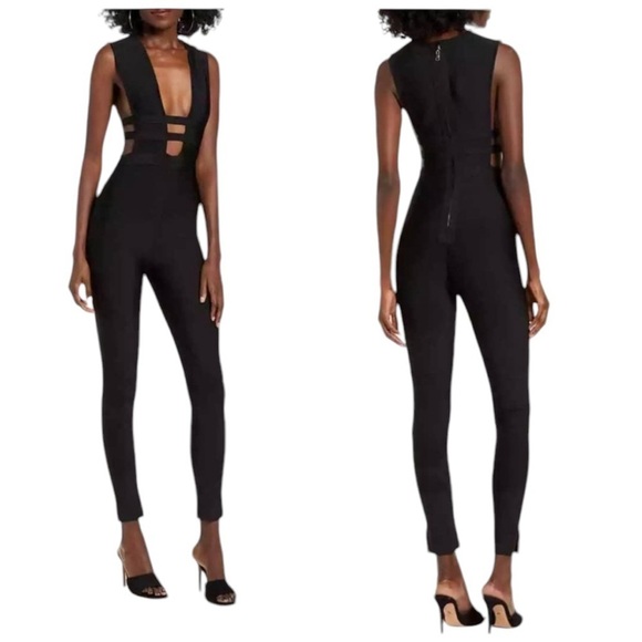 Tiger Mist Marilyn Cutout Jumpsuit - Picture 1 of 14